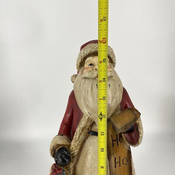 Hobby Lobby Santa Statue 16” Christmas Home Collection 2011 Heartland Holiday - Picture 2 of 6